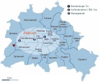 Standort Gatow durch Herzchen markiert - Bild 29: XXL-Apartment - Große sonnige Ferienwohnung Berlin Gatow 70m²