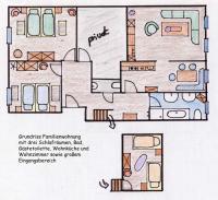 Bild 5: Kinderfreundliche Ferienwohnungen Landhaus Jörg im Allgäu - Familienwohnung