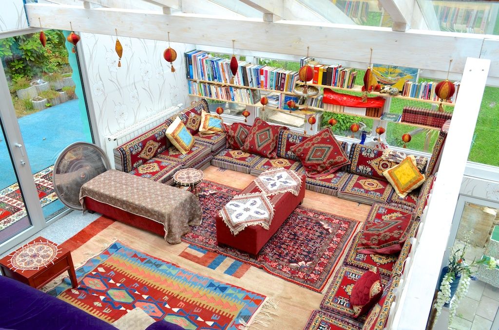 Marokkanische wohnzimmer tische: wohnzimmer orientalisch streichen ...